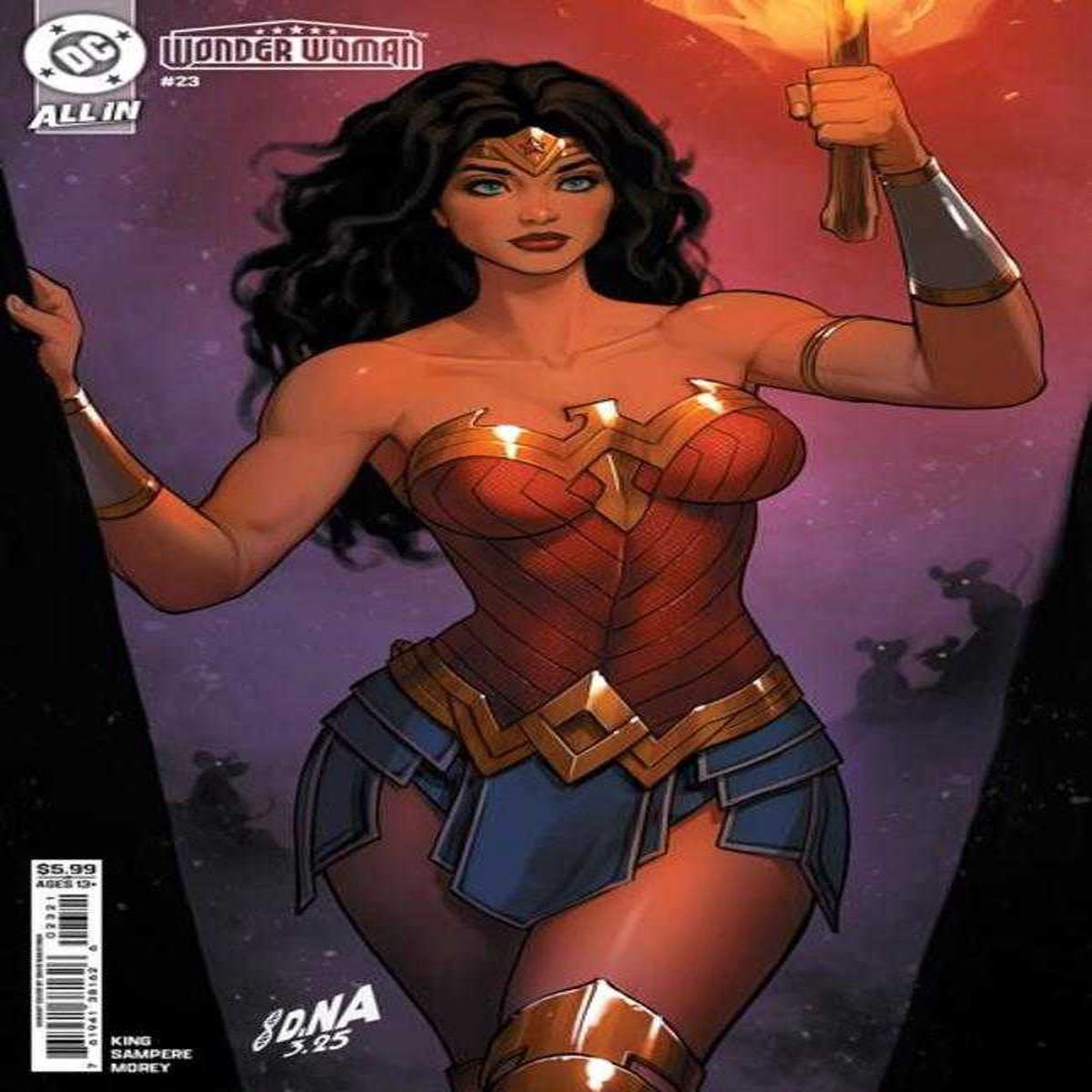 Wonder Woman 23 Cover B David Nakayama Card Stock Variant Vol 6 (2025) DC Comics