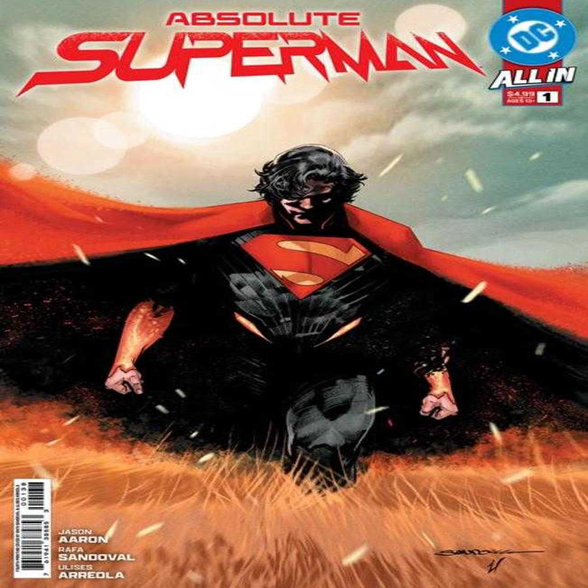Absolute Superman 1 4th Print Cover A Rafa Sandoval (2025) DC Comics
