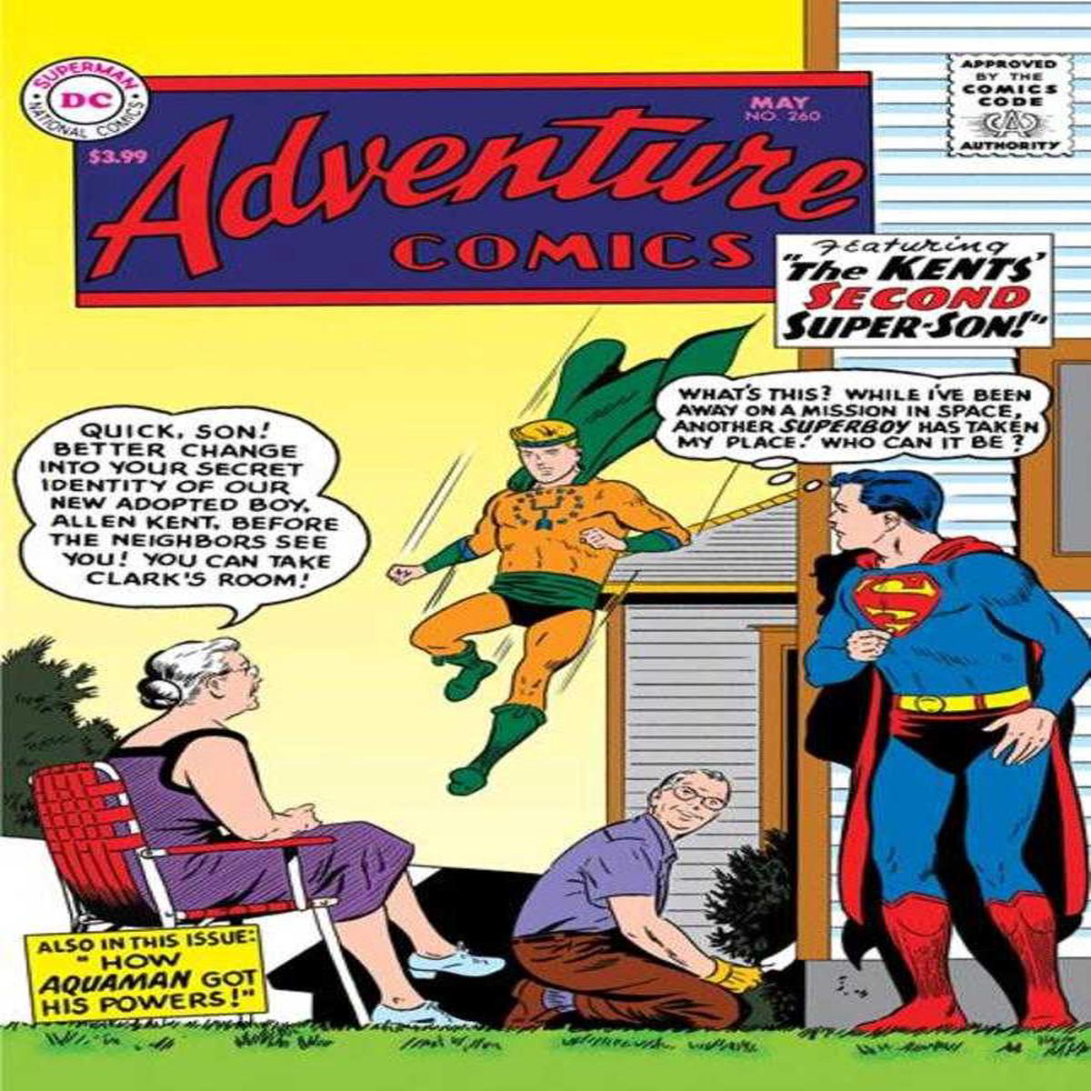 Adventure Comics 260 Facsimile Edition Cover A Curt Swan 038 Stan Kaye (2023) DC Comics