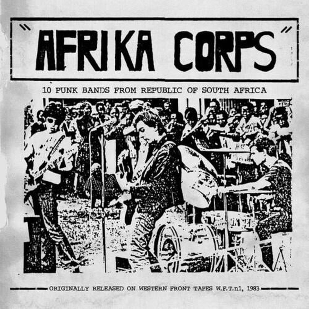 Afrika Corps 10 Punk Bands From Republic Of South Africa - Vinyl LP