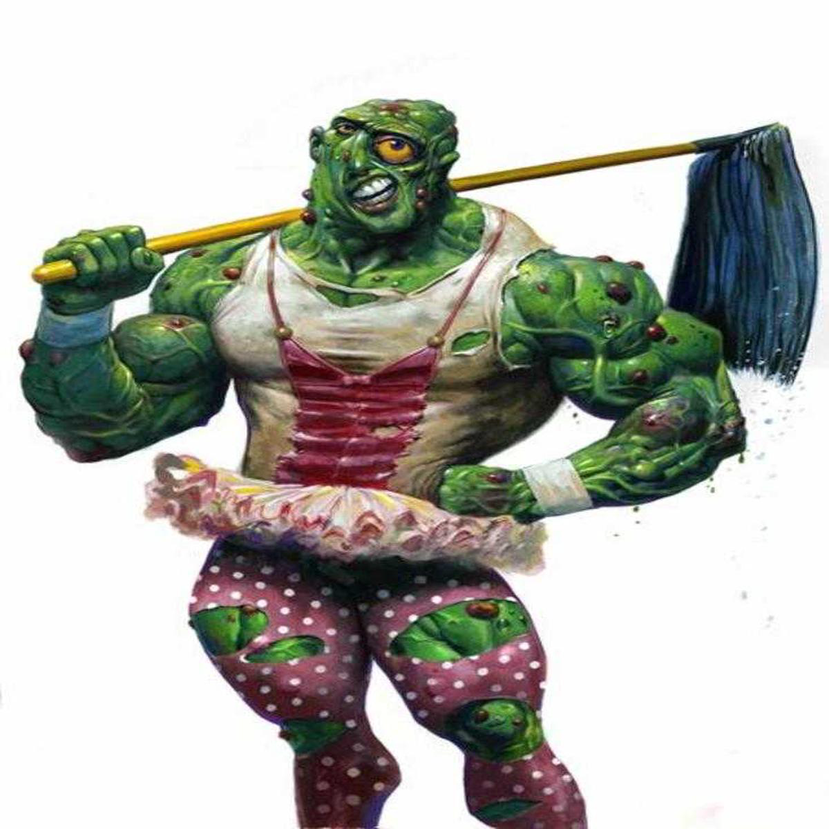 Toxic Avenger 1 (Of 5) Cover D Fred Harper Exclusive Trading Card Variant (Mature) (2024) Ahoy Comics